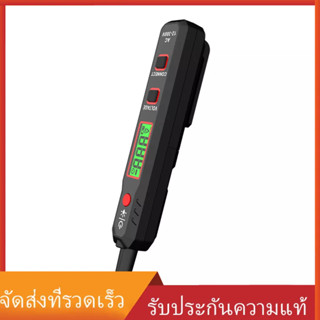 Habotest HT89 เครื่องทดสอบแรงดันไฟฟ้า AC 12~300V ไม่สัมผัส สําหรับ Live/Null Wire พร้อมไฟฉาย หน้าจอ LCD