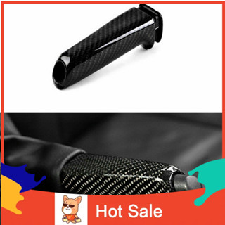 【SUPERSL】 Carbon Fiber Style Handbrake Brake Handle Cover FOR BMW E46 E90 E92 F30 F32 F80