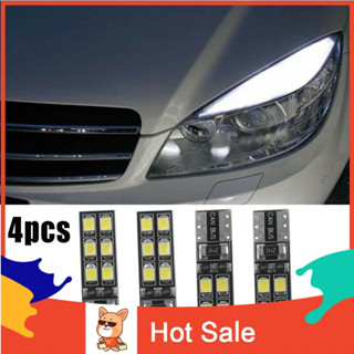 ชุดหลอดไฟรถยนต์ LED T 10-12 Smd - 2835 สําหรับ Mercedes - Benz W204 C300 C350 4 ชิ้น