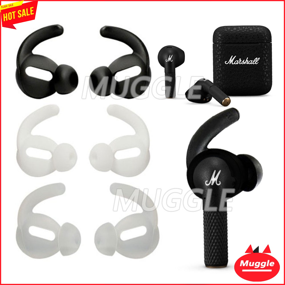พร้อมส่ ซิลิโคนหูฟังMarshall Minor III Silicone Ear Tips จุกยางซิลิโคน หูฟัง แอร์พอต Marshall Minor III 3 TWSยางหูฟัง