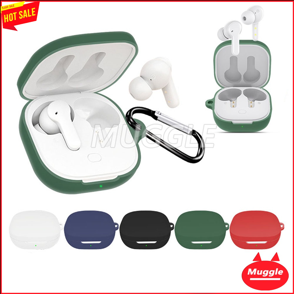 【🔥มีสินค้า🔥】 iSUPER Evo Buds เคสหูฟัง ซิลิโคน กันลื่น เคส iSuper Evo Plus พร้อมตะขอเกี่ยว กันรอย เคส