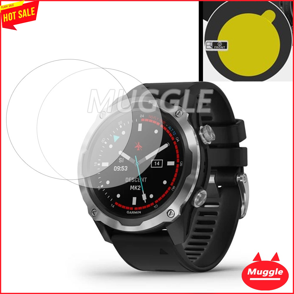 GARMIN Descent watch MK2 MK2i MK2 MK2S ฟิล์มกันรอย กันรอยฟิล์มอ่อนสติกเกอร์ฟิล์มป้องกันการระเบิดฟิล์