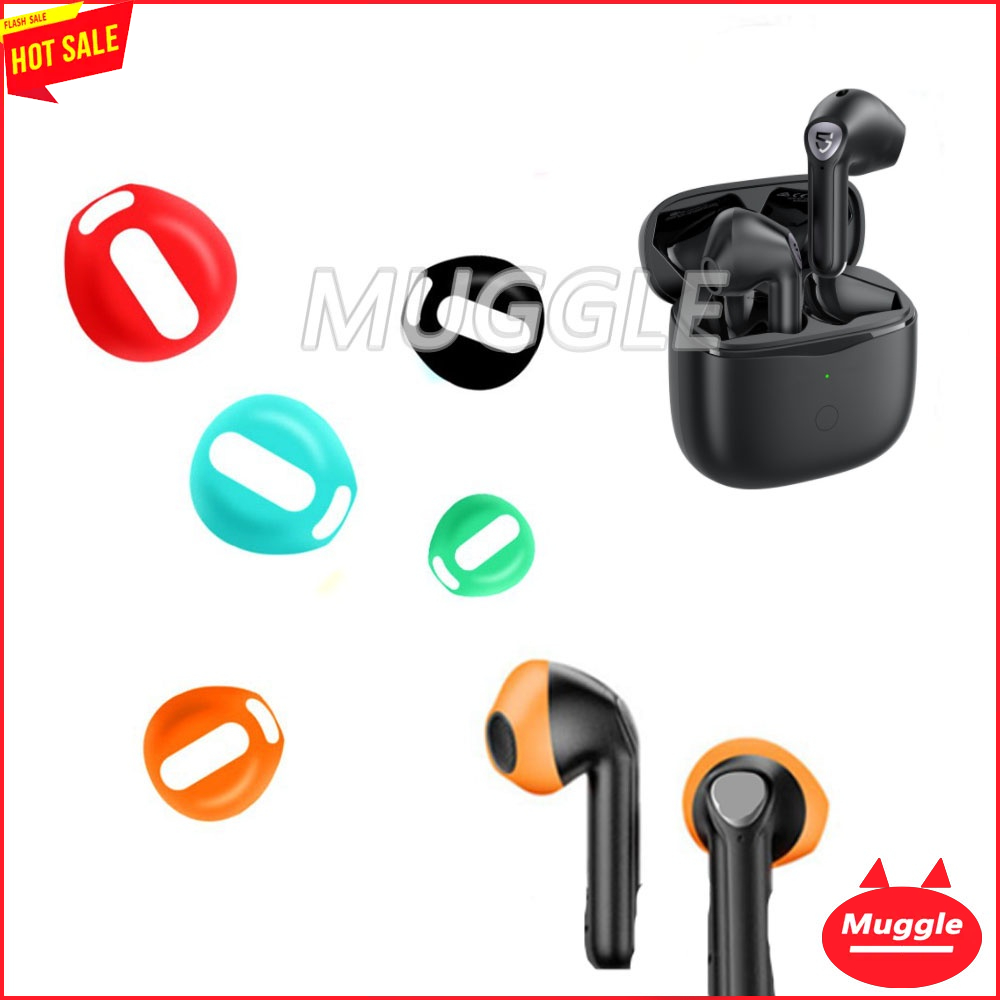 🔥 พร้อมส่ง Soundpeats Air3 ไร้สายที่แท้จริงที่อุดหูปลอกซิลิโคนกันลื่น Soundpeats Air 3  ปลอกป้องกันห