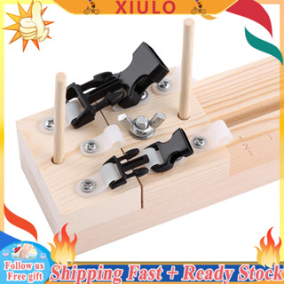 Xiulo  จิ๊กไม้ เครื่องมือ DIY สำหรับทำสายรัดข้อมือถัก พาราคอร์ด