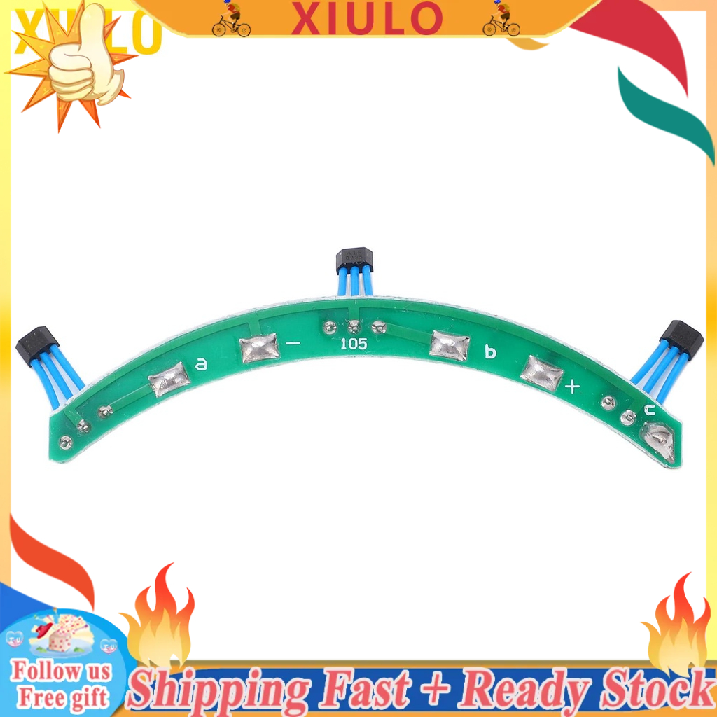 Xiulo สกู๊ตเตอร์ไฟฟ้าฮอลล์เซนเซอร์บอร์ดมอเตอร์ PCB สำหรับ♪