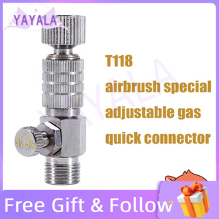 [Ready Stock] Airbrush Quick Release Disconnect 1/8" Plug Adapter Kit Fitting Air Hose Durable