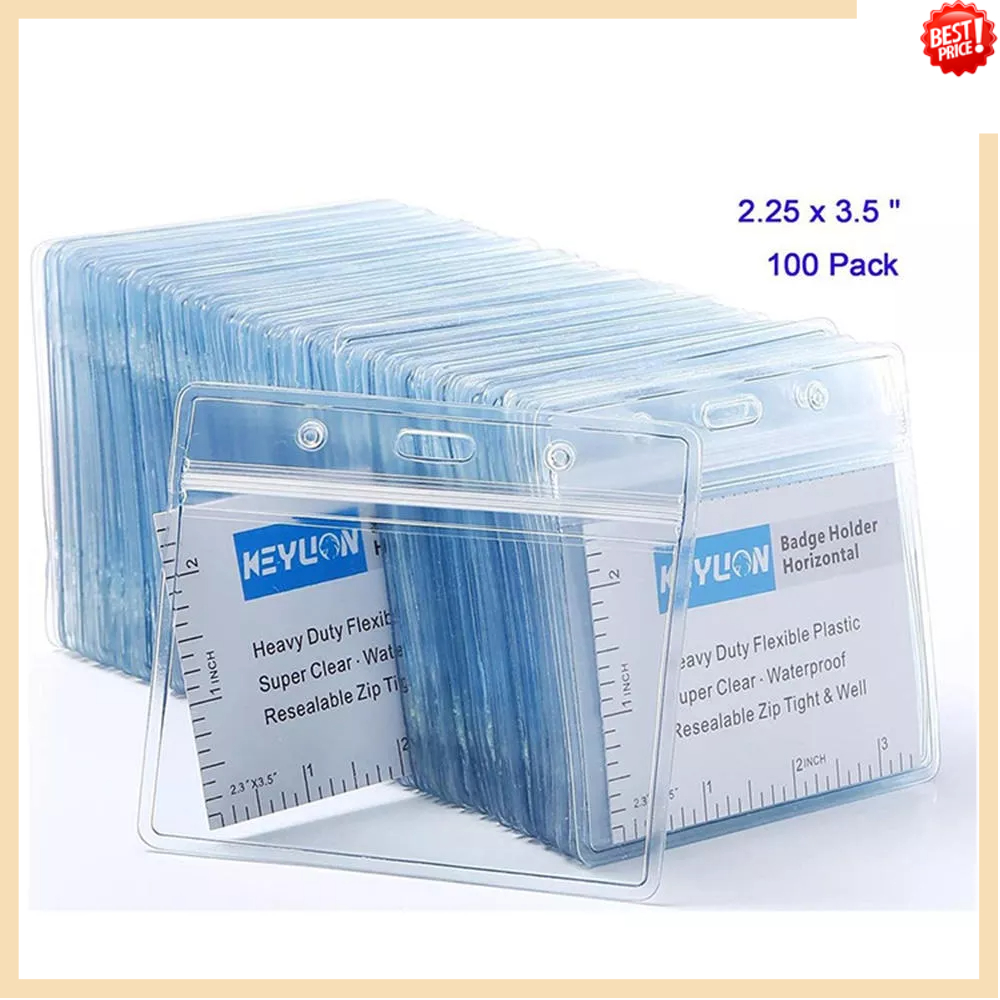 ซองใส่นามบัตร PVC ใส แบบนิ่ม กันน้ํา สําหรับใส่บัตรรถบัส บัตรประจําตัวประชาชน