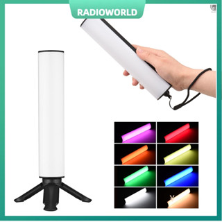 [BEST]ღAndoer W200Rgb ไฟ Led แบบชาร์จไฟ Rgb 2500K-9000K หรี่แสงได้ 20 หน้าจอ Lcd สําหรับการถ่ายภาพวิดีโอ