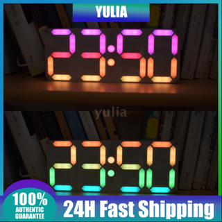 Y&amp;L DS3231 DIY 4-digit Digital LED Clock Kit with Rainbow Colors and Transparent