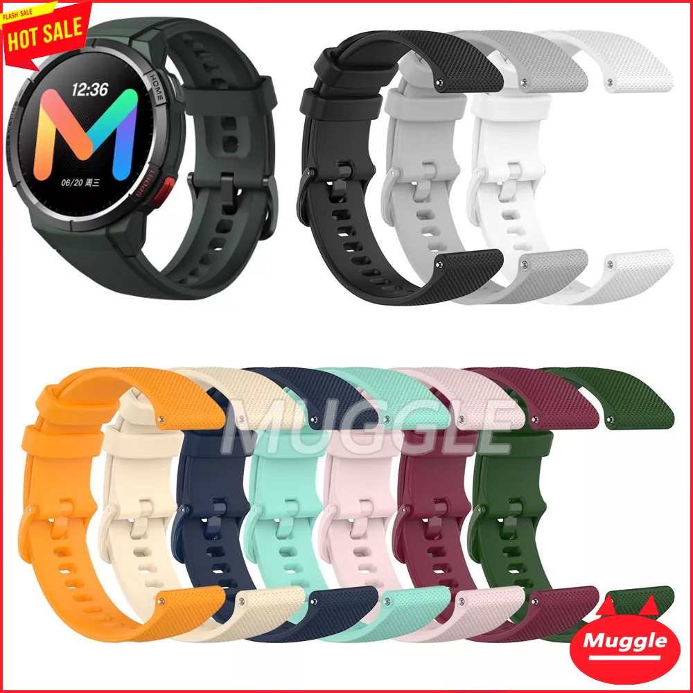 สายนาฬิกาข้อมือซิลิโคน สําหรับ Mibro Watch GS Active Watch GS PRO mibro T1 สายนาฬิกา สาย mibro watch GS xiaomi mibro T1
