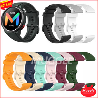 สายนาฬิกาข้อมือซิลิโคน สําหรับ mibro watch GS xiaomi mibro T1 สายนาฬิกาข้อมือซิลิโคน สาย  mibro watch GS xiaomi mibro T1