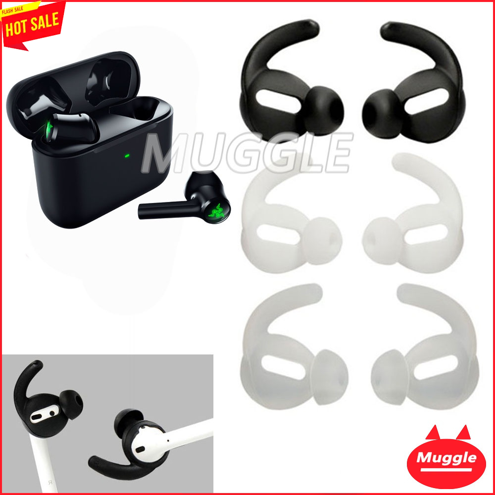 Razer Hammerhead True Wireless X หูฟัง Razer X Silicone eartips ฝาครอบกันลื่นที่อุดหู Razer Hammerhead True Wireless X หูฟังบลูทู ธ ที่อุดหูกีฬาปลอกกันลื่น