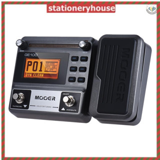 mooer ge 100 แท่นเหยียบเอฟเฟ็คกีตาร์พร้อมห่วงบันทึกเสียง 180 วินาที