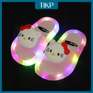 รองเท้าแตะ มีไฟ Led เรืองแสง สําหรับเด็กผู้ชาย และเด็กผู้หญิง TX56