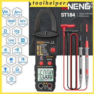 [T&amp;H]ANENG True RMS มัลติมิเตอร์ดิจิทัล DC/AC เครื่องตรวจจับแรงดันไฟฟ้า AC แอมป์มิเตอร์ พร้อมประจุโอห์ม NCV Continu