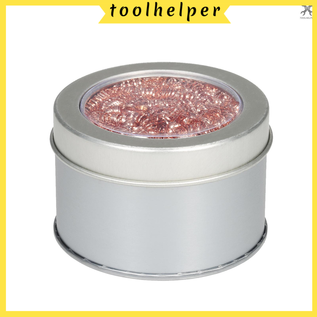 【T&H】Kkmoon ฟองน้ําสแตนเลสสําหรับทําความสะอาดหัวแร้งบัดกรี