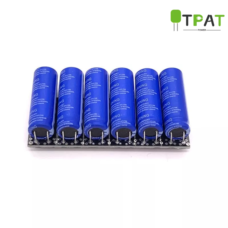 ตัวเก็บประจุแบตเตอรี่ 16V 1F 1.6F 2F 1F 6 ชิ้น1000000Uf
