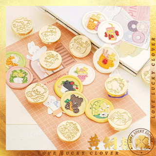 ตราประทับทองเหลือง รูปสัตว์เลี้ยงน่ารัก DIY สําหรับตกแต่งขนมหวาน