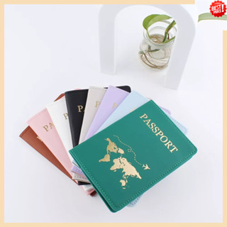 ผ้าคลุมหนังสือเดินทาง ลายแผนที่โลก สําหรับคู่รัก งานแต่งงาน