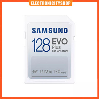 [พร้อมส่ง] การ์ด SD SAMSUNG 32/64/128/256/GB EVO Plus U1 V10 ความเร็วสูงถึง 130MB/s สําหรับกล้องดิจิทัล เฝ้าระวัง แล็ปท็อป