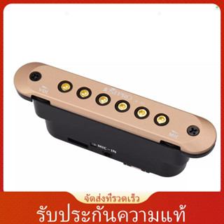 (รับประกันของแท้)JUSTPRO Jc-a1 ปิ๊กอัพกีตาร์ พร้อมไมโครโฟน และตัวควบคุมระดับเสียง สําหรับกีตาร์โฟล์ค 39 40 41 42 นิ้ว