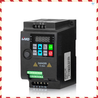 Hgt อินเวอร์เตอร์แปลงความถี่ AC220V VFD เฟสเดียว สําหรับมอเตอร์ควบคุมความเร็ว