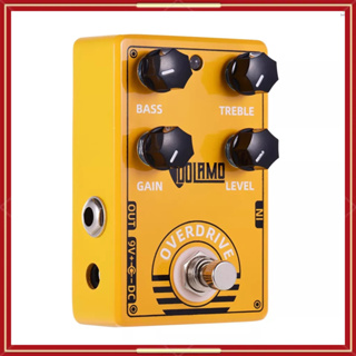 Btt Dolamo D-8 Overdrive แป้นเหยียบเอฟเฟคกีตาร์ พร้อมตัวควบคุมระดับเสียงเบส และการออกแบบทรูบายพาส สําหรับกีตาร์ไฟฟ้า