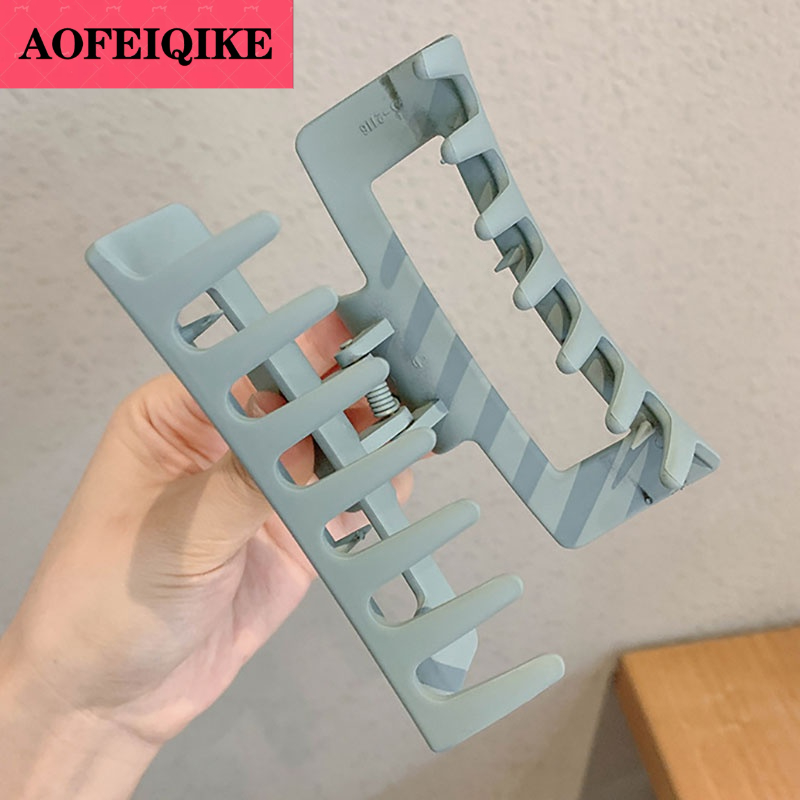 AOFEIQIKE กิ๊บติดผมแฟชั่น ขนาดใหญ่ สไตล์เกาหลี สําหรับผู้หญิง เครื่องประดับผม