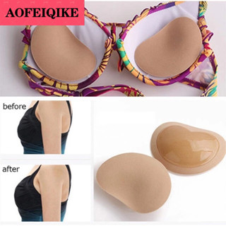 AOFEIQIKE แผ่นซิลิโคนรองหน้าอกทรงสามเหลี่ยมสําหรับหน้าอกจุกน…