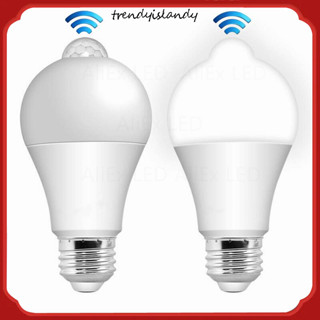 (Pro-Tre) หลอดไฟ LED 12W E27 เซนเซอร์ตรวจจับการเคลื่อนไหว PIR สีขาวอบอุ่น 79784.02