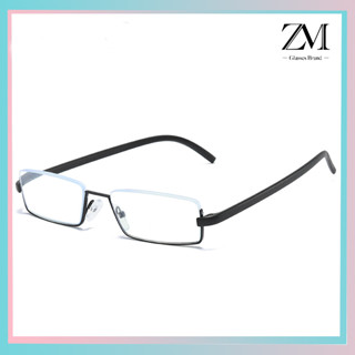 【ZM Glasses】แฟชั่นคลาสสิกคุณภาพดีกรอบแว่นอ่านหนังสือแว่นสายตา 009 น้ำหนักเบา