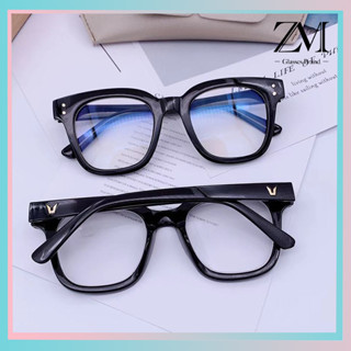 【ZM Glasses】แฟชั่นสไตล์แว่นตาสายตาสั้นคุณภาพสูงเลนส์ป้องกันแสงสีฟ้าแสงพิเศษแว่นตาป้องกันรังสีนักเรียน 095  0-600