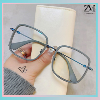 【ZM Glasses】0--550 แว่นตาสายตาสั้นเลนส์อัตโนมัติป้องกันแสงสีฟ้าแว่นตาแฟชั่นกรอบใหญ่ 073