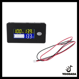 yoodadada โวลต์มิเตอร์ แสดงสถานะแบตเตอรี่ตะกั่วกรด 10-100 v li - ion lifepo 4