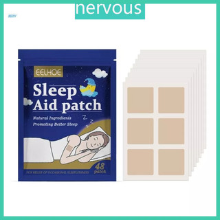 48pcs Sleep Patches,All-Natural Deep Sleep Patches,Eliminate Insomnia Easy to Apply and Comfortable