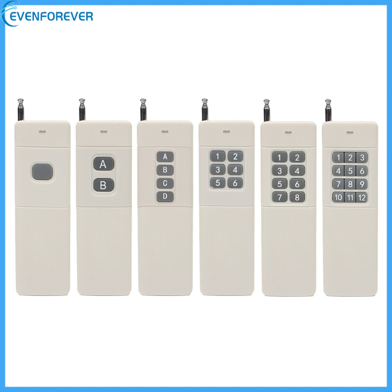 Ev 3000m เครื่องส่งสัญญาณรีเลย์ 433 Mhz ไฟหน้าต่าง 1/2/4/6/8/12CH Rf