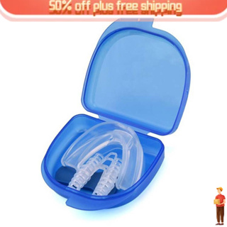 Mouth Guard for Grinding Teeth 4CPS Anti-Snore Nasal Dilators Set Anti Snoring Solution Devices Stop