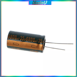 kiss*35V 6800uF Capacitance Electrolytic Radial Capacitor High Frequency Low ESR