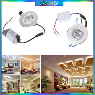 Kiss 1W Led 85-265V โคมไฟเพดานไฟดาวน์ไลท์ขนาดเล็ก