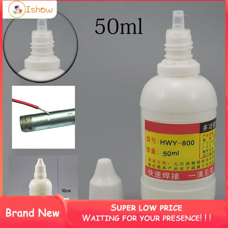 Practical 1Pcs HLY-800 50ml Stainless Steel Flux Soldering