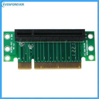 การ์ดไรเซอร์ EV PCI-Express 8X 90° อะแดปเตอร์ซ็อกเก็ตการ์ดเซิร์ฟเวอร์ PCIe 1U สําหรับคอมพิวเตอร์