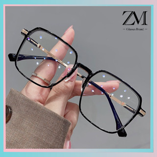 【ZM Glasses】0°-500° แว่นตาสายตาสั้น ป้องกันรังสี ป้องกันแสงสีฟ้า สําหรับผู้หญิง 077