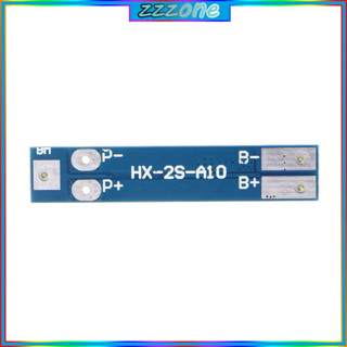 แผ่นบอร์ดโมดูลสําหรับป้องกันชาร์จแบตเตอรี่ li - ion 18650 7.4 v 8a  bms p cm pcb board