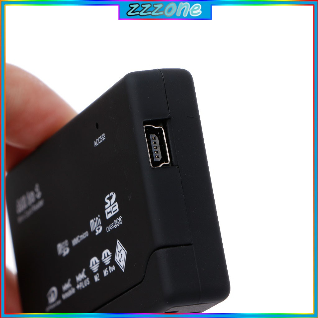 การ์ดรีดเดอร์ all - in - one สําหรับ usb external mini micro sd sdhc m2  mmc xd cf