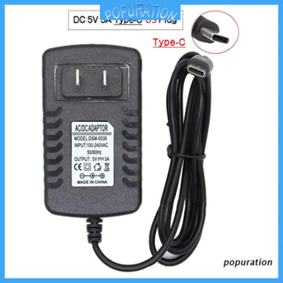 POP 5V 3A 3000mA Power Adapter เครื่องชาร์จ USB Type-C สำหรับราสเบอร์รี่พาย 4 ปลั๊ก US / EU