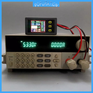 เครื่องทดสอบแบตเตอรี่ดิจิตอล DC 0-90 V 0-20 A Volt Amp Meter