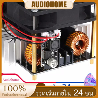 1800w 40A 12V-48V ZVS โมดูลบอร์ดความร้อนเหนี่ยวนํา DIY เครื่องทําความร้อนไดรเวอร์บินย้อนกลับ กระจายความร้อนได้ดี พร้อมคอยล์อุปกรณ์เสริม