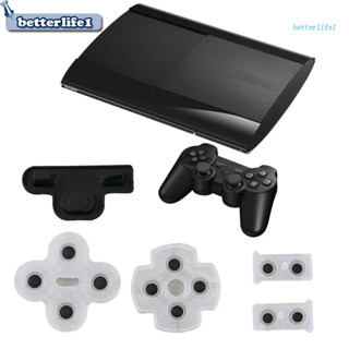 Btm แผ่นยางซิลิโคน สําหรับซ่อมแซมปุ่มกดจอยเกม Ps3