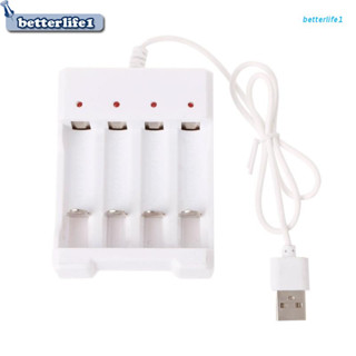 อะแดปเตอร์ชาร์จแบตเตอรี่ Btm 1.2V Universal Smart 4-Slot Aa/Aaa ปลั๊ก Usb