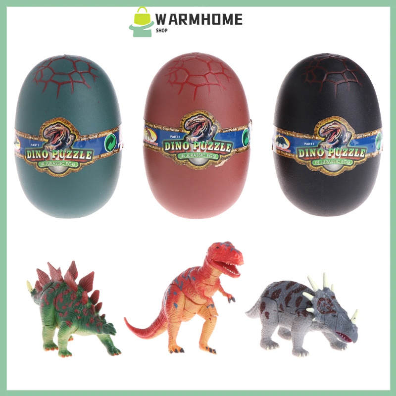 Wmmb ของเล่นไข่ไดโนเสาร์หลากสีสันสําหรับฟักไข่